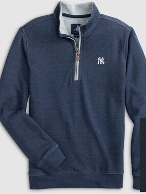 Johnnie-O New York Yankees Sully 1/4 Zip Performance Sweatshirt Size XXL NWT